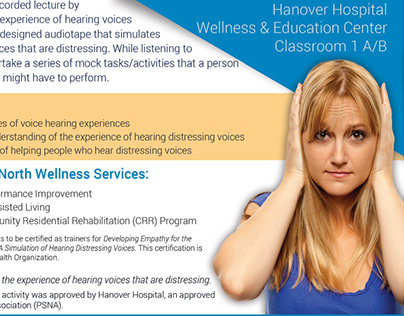 Hearing Distressing Voices Education Flyer
