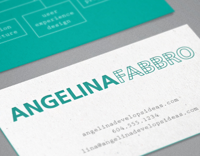 Branding: Angelina Fabbro, programmer and consultant