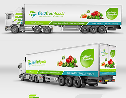 Field Fresh Food Truck Wrap