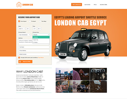 London Cab Egypt