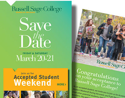 Save the Date Card - Accepted Student Weekend
