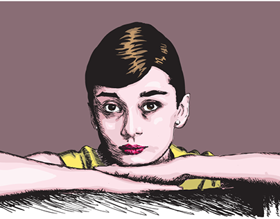 Audrey Hepburn Illustrations