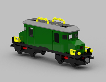 CAD - parametric modelling: Lego train