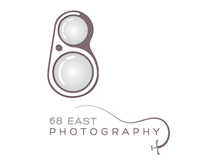 68 East Photography logo design