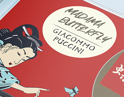 Madama Butterfly CD Design
