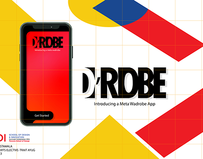 D'ROBE a Meta Wardrobe App design