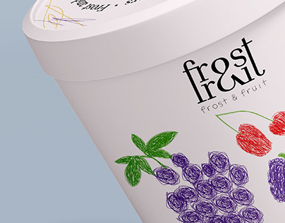 Frost & Fruit Ice-Cream Branding
