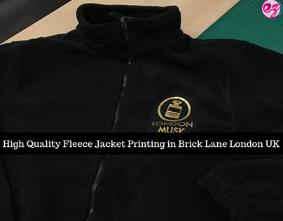 High Quality Fleece Jacket Printing in Brick Lane Londo