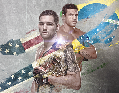 UFC 184 - Weidman VS Belfort Unofficial Poster
