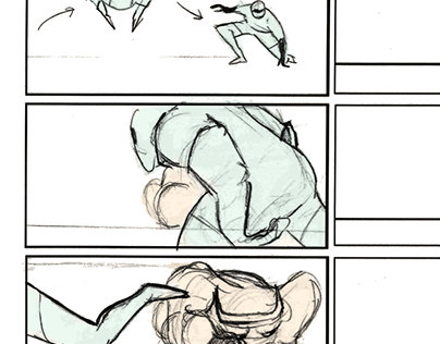 Fight Storyboards (Excerpt)
