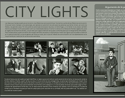 Infografía City lights