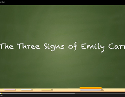 The Three Signs of Emily Carr - Motion Design