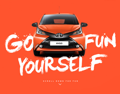 Toyota Aygo responsive website