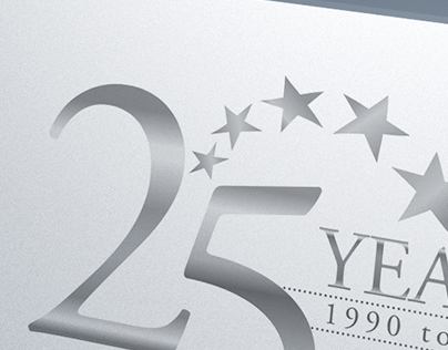 Brand identity - 25th Anniversary of Control Print