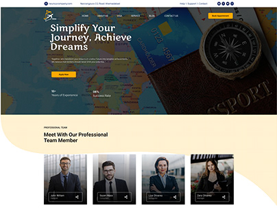 Passport & Visa Website
