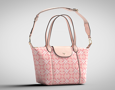 Project thumbnail - Latouche Handbag 3D replica