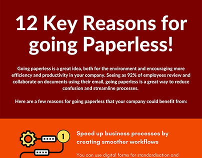 12 Key Reasons for Going Paperless