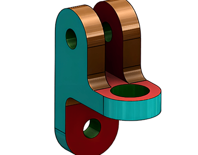 Mechanical Part 3D Modeling in SolidWorks