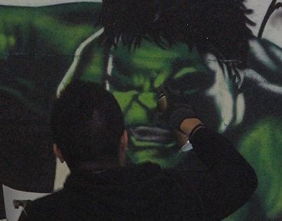 Hulk-Iron Gym's room