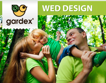 Gardex web design