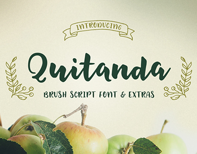 Quitanda - Brush Script & Extras