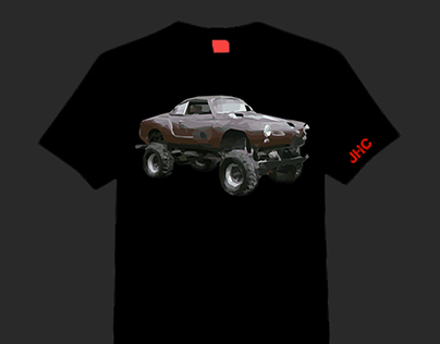 4x4 Karmann Ghia - T-Shirt Design