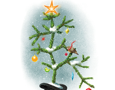 Darwin's Tree of Life Christmas card