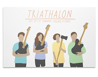 Triathalon Poster