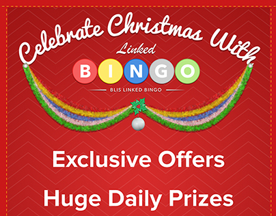 Celebrate Christmas Linked Bingo Poster