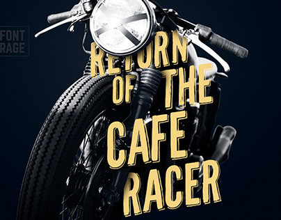 CafeRacer Typeface