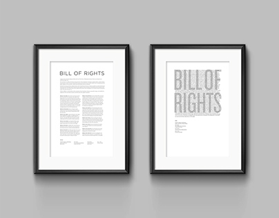 Bill of Rights - Typesetting
