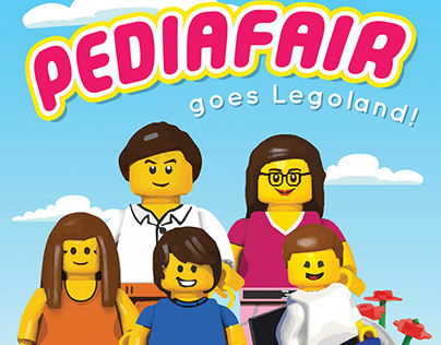 Lego-themed Poster for Pedia Fair at PGH