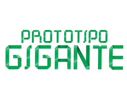 "Prototipo Gigante" - Fold Typograph