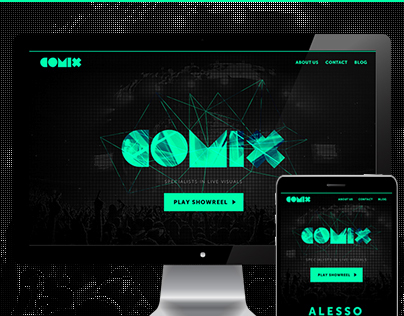 Comix - Website & Branding