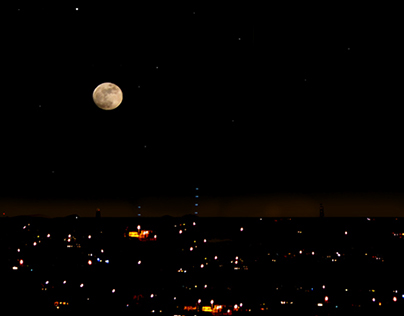Bangalore Night Sky 
