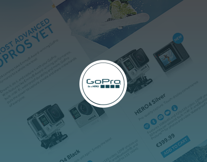 GoPro Re-Designed | Website