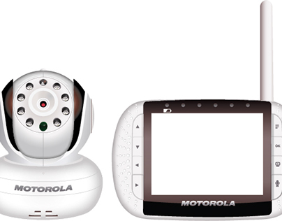 Vector Motorola Baby Monitor Illutration