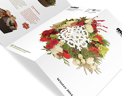 PRINT DESIGN - Flower brochure