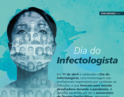 Cartaz Dia do Infectologista - Rede Santa Catarina