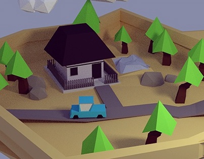 Low Poly Scene