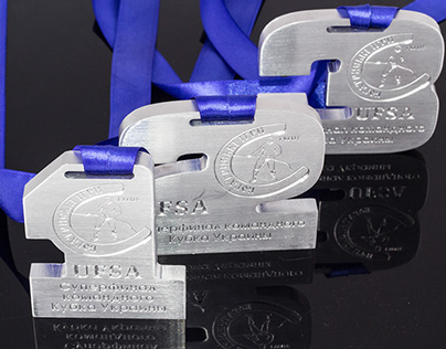UFSA Aluminium medal