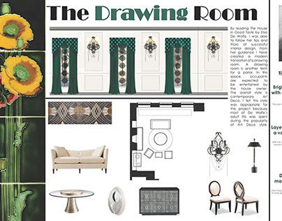 The Drawing Room- Inspired by Elsie De Wolfe
