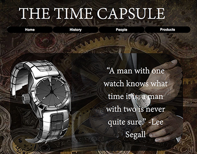 The Time Capsule Website