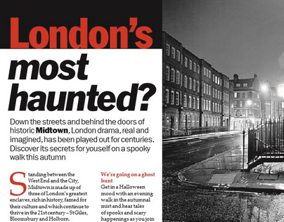 Time Out (London) advertorials Oct/Nov 2014