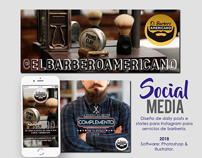 El Barbero Americano - SOCIAL MEDIA