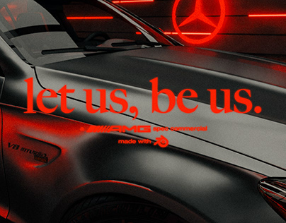 Mercedes-Benz AMG "let us, be us" spec commercial