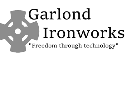 Garlond Ironworks Logo Design