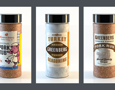 Greenberg Seasoning Packaging Concepts