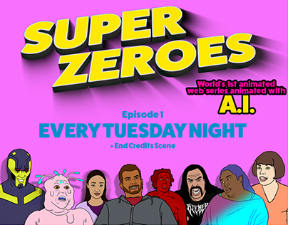 Super Zeroes - Episode 1 (cartoon made with A.I.)
