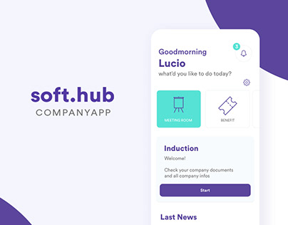 Soft.hub - UX UI App Design